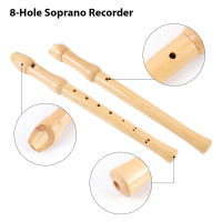 Flauta Soprano De Alta Tono Con Clavija C 8 Agujeros Para Principiantes Instrumento Musical Con Palillo De Madera G Fingering Clarinete - details 2