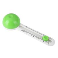 Cortador De Circulo Redondo 1PC Herramienta De Corte Para Patchwork Y Scrapbooking Con Regla De Compás Para Cartas Y Papel - details 1