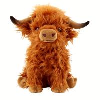 Chinelos De Vaca Highland Escocesa Para Mujeres Y Hombres Regalos Suaves Y Antideslizantes Chinelos De Interior De Peluche - details 9