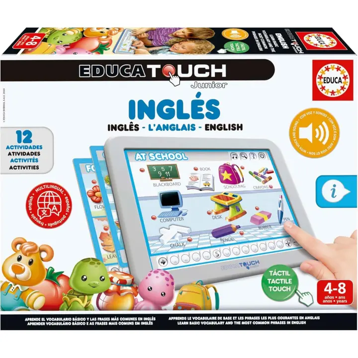Educa - Touch Junior Aprendo Inglés Juego Educativo para Niños - 1