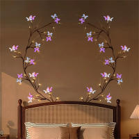 Luz De Vino De Sauce Con Mariposa 30led 8 Modos USB Para Decoración De Fiesta Y Navidad En Casa Y Jardín Luz Faeira - details 2