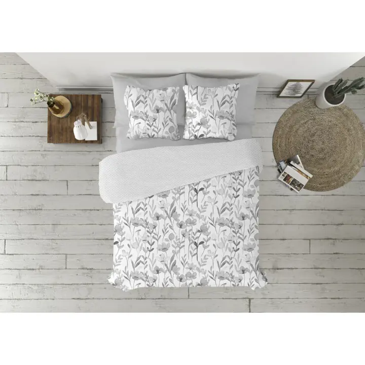 Juego de funda nórdica Pierre Cardin FANY Gris Cama de 180 3 Piezas - 1