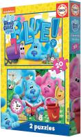 Puzzle 2x20 Blue Educa 19399 - details 0
