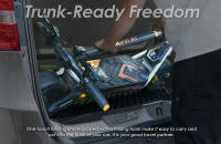 Scooter Eléctrico Plegable Kukirin A1, Motor de 800W, Batería de 48V 13Ah, Neumático de Vacío de 10 pulgadas, Velocidad Máxima de 45 km/h, Autonomía de 45 km, Freno de Disco Delantero y Trasero, Amortiguación Delantera y Trasera - details 19