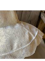 Sombrero De Verano Para Mujer Con Encaje Ancho Protección Solar Blanco Y Negro Sombrero De Playa Plegable Para Bodas Y Fiestas - details 5