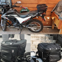 Bolsa De Sillín Para Motocicleta Impermeable De Viaje Bolsa De Maletero Para Bicicleta De Carreras Motorbike Pannier Bag - details 6