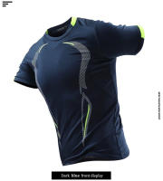 Camiseta De Compresión Para Hombre 2024 Camiseta Deportiva De Superhéroe Para Gimnasio Y Correr Transpirable Y Secado Rápido Manga Corta Para Entrenamiento Fitness - details 7