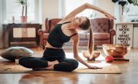 Arebos Esterilla de Yoga TPE Sostenible | Extra Gruesa | Antideslizante | Accesorios Incluidos - details 0