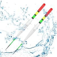 2Pcs Luz LED Para Pesca Flotadores Electrónicos Automáticos Aviso De Mordida Buoy Luminoso Accesorio De Pesca Flotador Inteligente Con Sensibilidad Alta - details 1