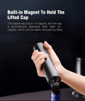 Apretador De Botellas Eléctrico Automático Para Vino Tinto Cortador De Sellado Cutter Aperturador De Botellas Accesorios De Cocina Gadgets - details 4
