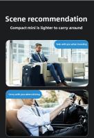Afeitadora Eléctrica Para Hombres Recargable Por Tipo-C Mini Portátil Inteligente Para Viajes De Negocios Cuchilla De Acero Inoxidable - details 11
