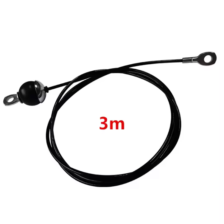 Cable De Entrainamiento De Acero Fuerte Para Gimnasio En Casa 2M-5M Diámetro 5mm Accesorios De Remolino De Cuerda De Fitness Reemplazo De Partes Resistentes - 1