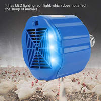 Lámpara De Calor Para Ponedero De Pollo Segura 100-300W Herramienta De Cría De Ganado Para Granjas Y Cultivo - details 1