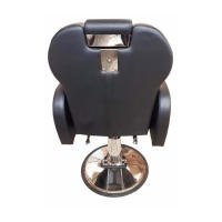 Silla Barbería Ergonómica EROS para Barbería, Peluquería y Salón - Color NEGRO - Altura Ajustable, Giratoria y Cómoda. - details 0