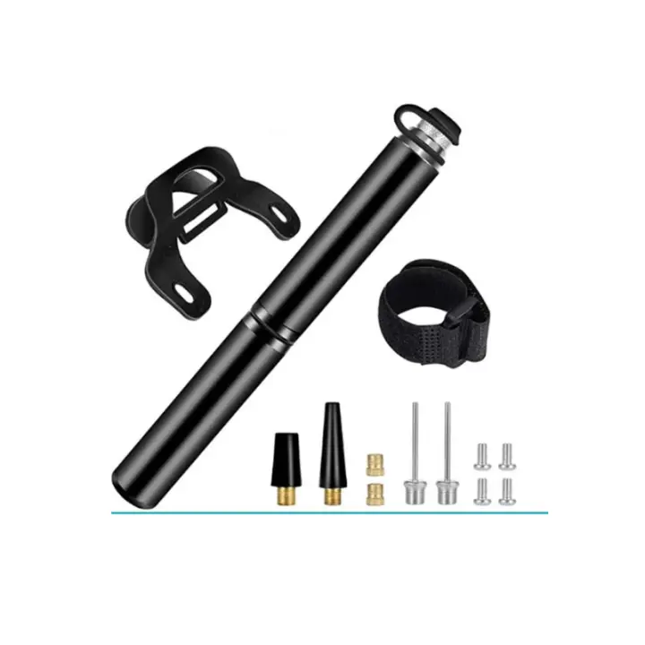 Bomba Mini Bicicleta Deportes | Alta Presión 160 PSI | Portátil Aluminio - 1