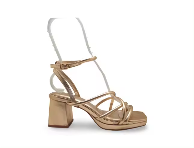 BUONAROTTI SANDALIA TACÓN ELEGANTE Y CÓMODA S5102ORO BUONAROTTI - 1