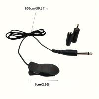 Micrófono Piezo Universal Para Guitarra Acústica Clip on Compatible Con Mandolina Bouzouki Violín Banjo Ukulele Accesorio De Música - details 5