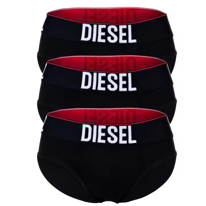 DIESEL Calzoncillos para Hombre, Paquete de 3 - UMBR-ANDRETHREEPACK, Calzoncillos, Algodón elástico, uni UMBR-ANDRETHREEPACK - 1