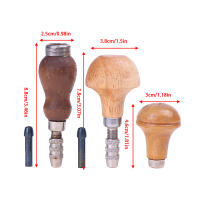Juego De Herramientas De Joyería 1Pc Pin Vise Con Manija De Madera Y Rosca Herramienta De Girar Hilo Para Trabajo De Joyería - details 12