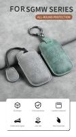 Funda De Llave De Coche En Cuero Para Chevrolet Aveo Trax Groove Captiva 2024 Wuling Estuche De Pestaña 3 Botones Accesorio Para Llave De Remoto - details 1
