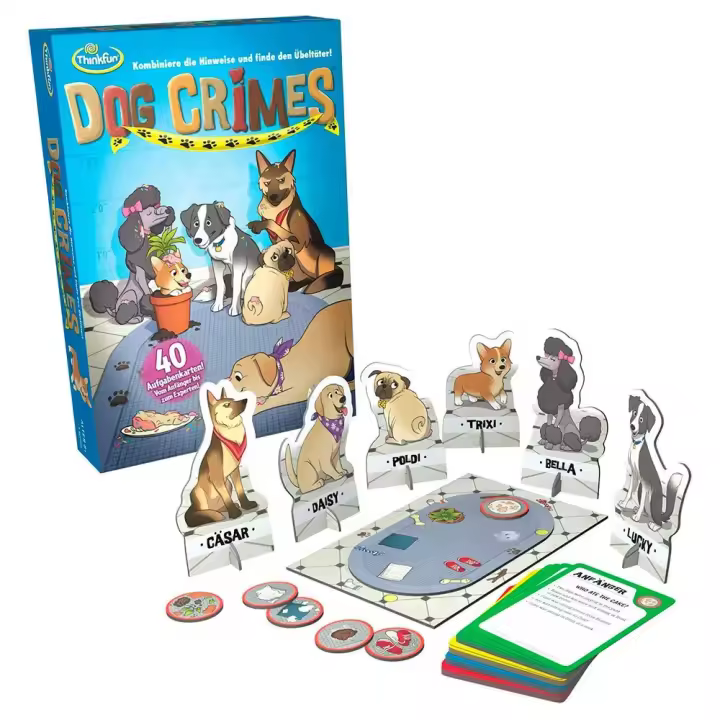 Ravensburger Juego De Mesa Dog Crimes Think Fun Castellano - 1