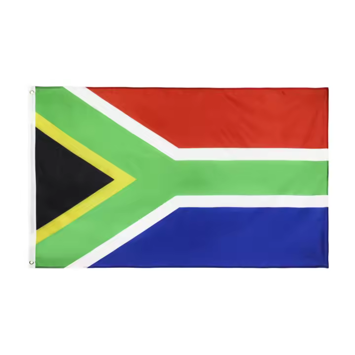Bandera De Sudáfrica ZA RSA SA 90X150cm Material Poliéster Estilo Impreso Uso Decorativo Venta Individual - 1