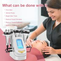 Máquina cavitación radiofrecuencia 4 en 1 corporal y facial reducción de grasa tratamiento antiarrugas tecnología EMS terapia LED piel rejuvenecimiento facial reducción de celulitis dispositivo de belleza tonificación cuidado - details 3