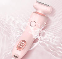 Rasuradora Eléctrica Para Mujer 2 En 1 Trimmer De Bikini Y Pelacabello Para Axilas Y Piernas IPX7 Impermeable Carga Rápida Recargable - details 2