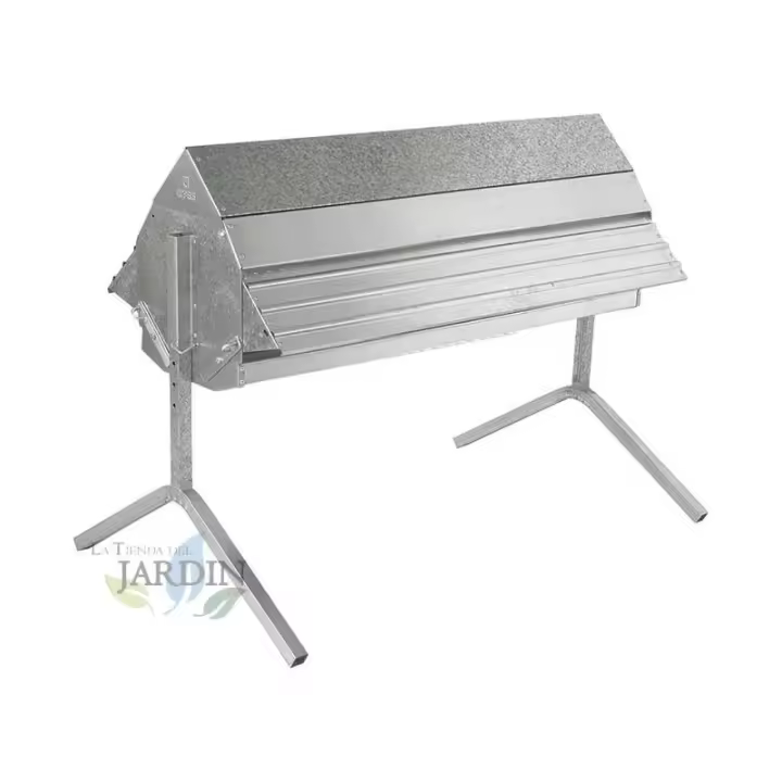 Suinga Comedero Corderos 108 X 80 Cm Gran Capacidad Chapa Galvanizada - 1