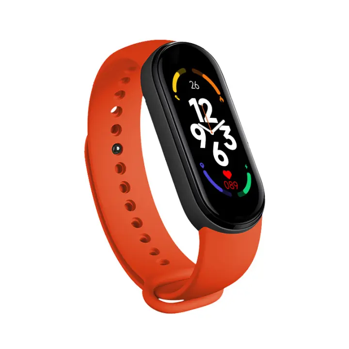 M7 smart bracelet, color screen sports bracelet, multifunctional bracelet with pedometer, heart rate, blood pressure, sleep music - 1