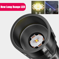 Linterna LED De Alta Potencia Para Camping Y Pesca Nocturna Torcha Recargable De Longitud De Rayo Con Luz LED Fuerte Resistente Al Agua Para Expediciones Y Deportes Acuáticos - details 4