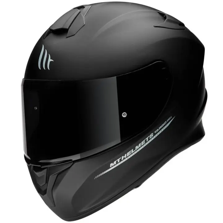 Casco de Moto Integral MT Helmets Targo Solid Negro Mate - 1