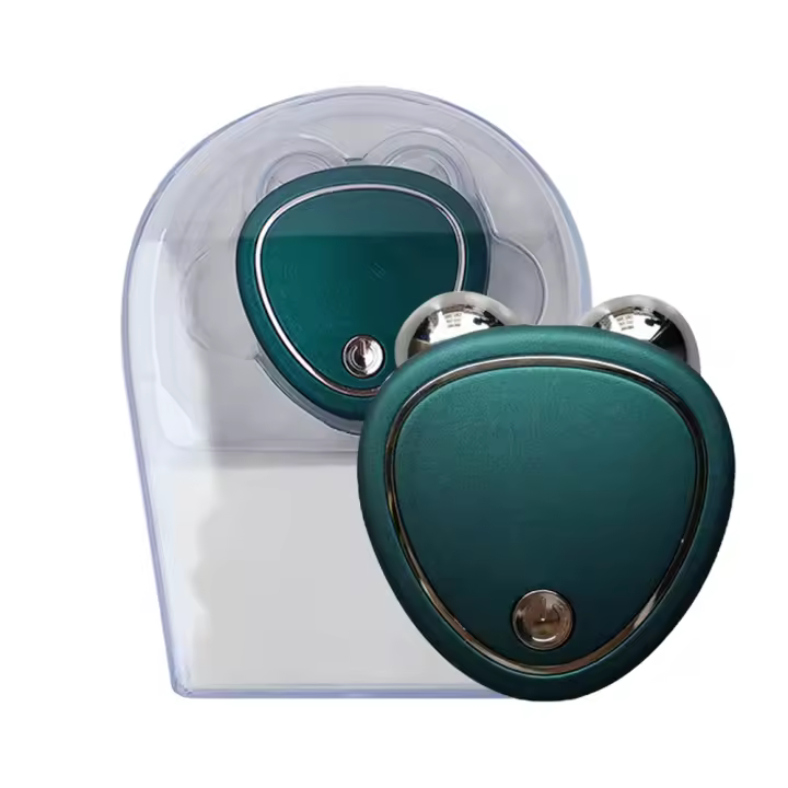 Máquina De Levantamiento Facial EMS Masajeador Facial Microcorriente Rodillo Rejuvenecimiento Ajuste De Cuero Antiarrugas Carga USB - 1