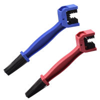 Limpia Cadena De Motocicleta Herramienta De Limpieza Y Scrubbing Para Honda MSX 125 CB650R CB125R XADV 750 X11 ST1300 Cepillo De Arena Universal De Nylon Y ABS Azul / Rojo - details 6