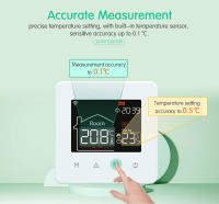 Termostato Inteligente Tuya Para El Hogar Control Remoto De Temperatura Para Suelo Calentado Eléctrico Y Calefacción De Gas Con Google Alexa - details 4