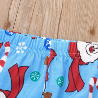 Conjunto De Pijamas Navideños Familiar 2023 Con Diseño De Payaso De Nieve Para Padres E Hijos Incluye Top Y Pantalones Adecuado Para Dormir En Familia - details 6
