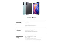 Oficial | Redmi Pad 2, Pantalla crystal-clear de 11" con resolución de 2.5K, Gran batería de 9000 mAh (typ), Potente procesador Helio G100-Ultra - details 16
