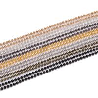 Cadenas De Bolas Metálicas En Lote De 5m Para Joyería DIY Accesorios De Enlaces De Collar Tamaños 1.2 1.5 2.0 Mm - details 12
