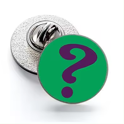Gemelolandia | Pin de Solapa Magglass Riddler Logo mod 2 - 1