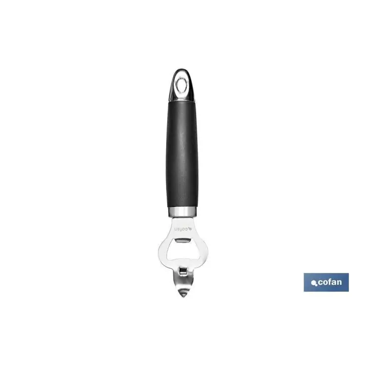 Abridor de botellas negro modelo sena 18,5 cm - 1