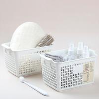 Cesta De Almacenamiento Para Escritorio Ecológica De Plástico Para Snacks Juguetes Y Artículos Domésticos Caja De Almacenamiento Para Cocina Baño Sala De Estar - details 8
