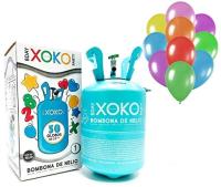 Bombona de Helio Desechable para 20, 30 o 50 globos Aprox (Globos no incluidos) - details 1