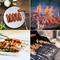 Juego De Palillos Para Toasts De Mallow Retráctiles Con Mango De Madera Y Herramienta De Barbacoa Para Campamento Y Grill Longitud Total De 32 Pulgadas - details 4