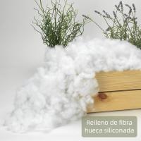 ZYLX SHOPPING - Pack 2 Rellenos de Cojín y Almohada de Fibra Hueca Siliconada 100% Poliéster, Súper Suaves y Antialérgicos, Alta Recuperación, Perfectos para Sofá, Cama y Coche, Varias Medidas, Cómodos y Duraderos - details 1