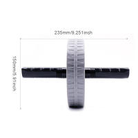 Rodillo De Ejercicio Para El Abdomen Equipo De Gimnasio Para El Hogar Entrenador De Músculos Abdominales Rueda De Ejercicio De Resistencia PP Tamaño 235x150mm - details 11