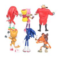 Juego De 18 Piezas Mini Sonic Figuras De Acción De 5-7cm PVC Elegante Echado Espinilla Sombra Modelo De Muñeca Para Niños Regalo De Cumpleaños - details 7