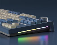 Teclado Mecánico con Instalación de Almohadilla Intercambiable al Calor del 75%, Pantalla TFT, Modo Triple, sin varillas/Cableado 4000mAh RGB LED - details 18