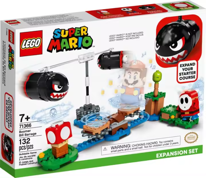 LEGO SUPER MARIO 71366: Set de expansión: Avalancha de Bill Balazos - 1