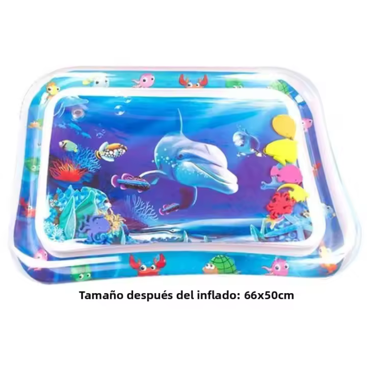 Juego De Agua Para Bebés Inflable De PVC Matriz De Juguete Educativo Para Niños Infante Y Niño Juego De Desarrollo Infantil - 1