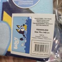 Toalla de playa BLUEY,Toalla de baño BLUEY,MICROFIBRA 100% POLYESTER,MEDIDAS 70x140cm,cm,fespu - details 2